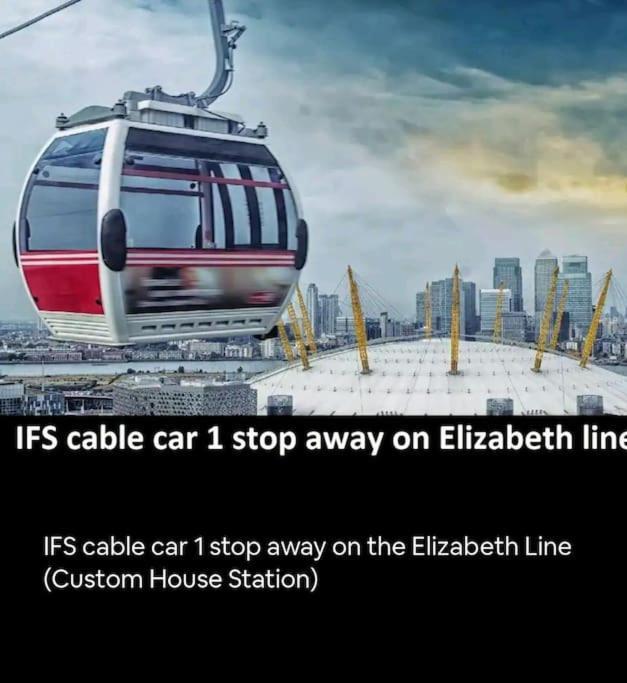 Snuggle Inn - Riverside Apartments - Views Over Looking London River Thames, Close To O2 Arena, London Excel, London City Airport, Thames Clipper- River Boat Service, Woolwich Ferry, Onsite Parking, Twin Room Option Available Zewnętrze zdjęcie
