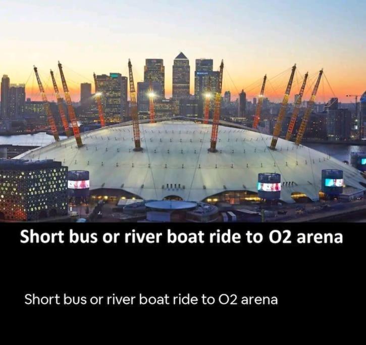 Snuggle Inn - Riverside Apartments - Views Over Looking London River Thames, Close To O2 Arena, London Excel, London City Airport, Thames Clipper- River Boat Service, Woolwich Ferry, Onsite Parking, Twin Room Option Available Zewnętrze zdjęcie
